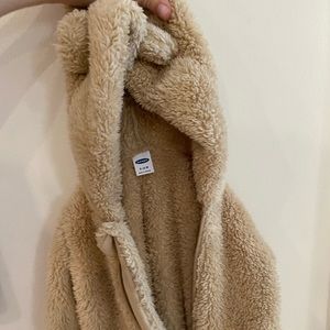 Old Navy bear bunting